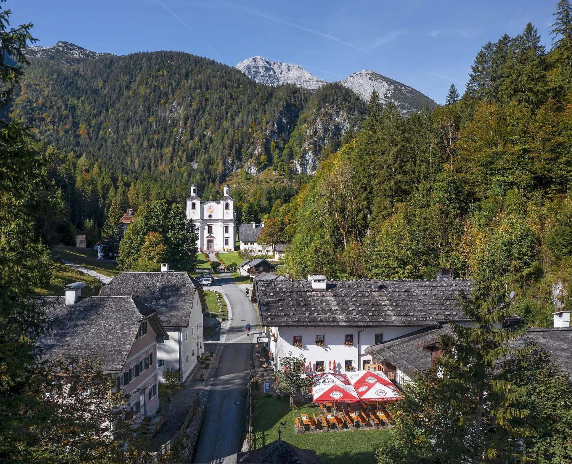 Gasthof Maria Kirchental ซังคท์มาร์ทิน เบ โลเฟอร์ ภายนอก รูปภาพ