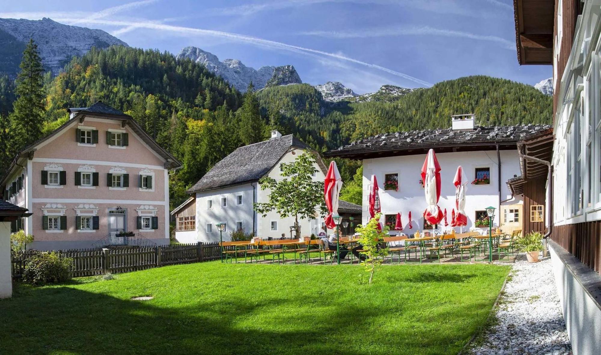 Gasthof Maria Kirchental ซังคท์มาร์ทิน เบ โลเฟอร์ ภายนอก รูปภาพ